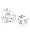 Dodge Nitro ABS Control Module Diagram - 68030935AA