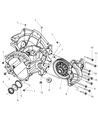 Dodge Stratus Differential Diagram - 5069058AA