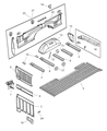Dodge Ram 2500 Axle Beam Diagram - 55274770
