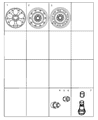 Dodge Neon Spare Wheel Diagram - 4684697AB