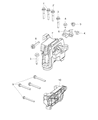 2023 Jeep Cherokee Engine Mount Diagram - 68440538AB