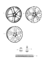 Dodge Durango Spare Wheel Diagram - 1TE70DD5AB