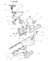 Chrysler Cirrus Exhaust Nut Diagram - MR224500