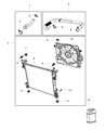 2020 Dodge Grand Caravan Fan Blade Diagram - 5005144AO