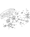 2002 Dodge Sprinter 2500 Ashtray Diagram - 5124226AA
