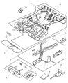 Dodge Neon Axle Beam Diagram - 5014458AD