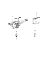 Ram ProMaster 3500 Air Bag Control Module Diagram - 68335042AC