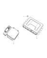 2014 Dodge Viper ABS Control Module Diagram - 68224802AA