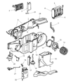 Dodge Evaporator Diagram - 4885441AA