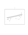 Chrysler Spoiler Diagram - 82214039
