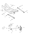 Jeep Renegade Control Arm Diagram - 68246750AA