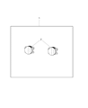 Jeep Wrangler Fog Light Diagram - 82215163