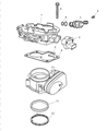 Jeep Commander Throttle Body Diagram - 5114397AA