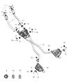 Dodge Durango Catalytic Converter Diagram - 52124621AF