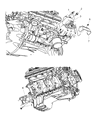 Dodge Magnum Engine Mount Diagram - 4578046AE