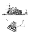 2017 Ram 1500 Crankcase Breather Hose Diagram - 53034114AC