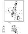 Jeep Wrangler Oil Cooler Diagram - 68341976AA