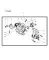 Chrysler Sebring Throttle Body Diagram - MD628112