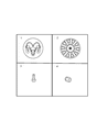 Dodge Caliber Wheel Cover Diagram - 5105021AA