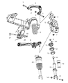Jeep Alignment Bolt Diagram - 6512912AA