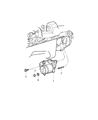 Dodge Starter Motor Diagram - R5037199AB
