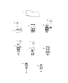 Jeep Compass MAP Sensor Diagram - 68271094AA