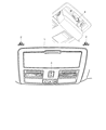 2011 Chrysler 300 Dome Light Diagram - 1RC69DX9AC