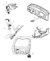 Dodge Ram 3500 Dome Light Diagram - 56045073AB