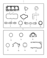 2007 Dodge Nitro Cylinder Head Gasket Diagram - 4892181AA