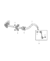 Dodge Durango Sway Bar Kit Diagram - 68184511AA