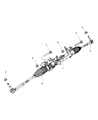Dodge Challenger Rack And Pinion Diagram - 4584571AB