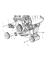 Chrysler PT Cruiser Harmonic Balancer Diagram - 4777681AB