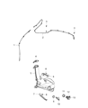 Dodge Challenger Windshield Washer Nozzle Diagram - 68260442AA
