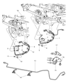 Chrysler Brake Line Diagram - 4721325AC
