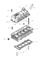 Chrysler PT Cruiser Cylinder Head Diagram - 4777739AB