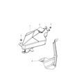 Chrysler 200 Coolant Reservoir Diagram - 5058371AE