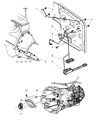 Jeep Clutch Master Cylinder Diagram - 52107652AM