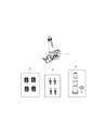 Jeep TPMS Sensor Diagram - 68193586AD