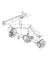 2004 Dodge Ram 1500 Brake Line Diagram - 5290554AC