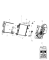 Jeep Commander Radiator Diagram - 55116849AC
