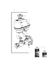Ram 5500 Brake Master Cylinder Diagram - 4581585AF