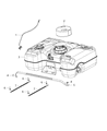 2013 Dodge Viper Fuel Tank Diagram - 5181528AC