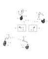 Jeep Compass Speed Sensor Diagram - 68351460AB