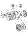 2005 Jeep Liberty Torque Converter Diagram - 5175969AA