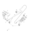 2018 Ram ProMaster City Exhaust Pipe Diagram - 68261873AA