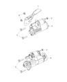 Jeep Commander Starter Motor Diagram - 56044736AC
