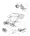 Chrysler Cirrus Accelerator Cable Diagram - 4573662