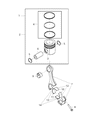 Ram Piston Ring Set Diagram - 68067121AA