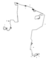 Dodge Durango Brake Line Diagram - 68492329AA