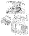Dodge Ram 1500 A/C Hose Diagram - 55057013AB